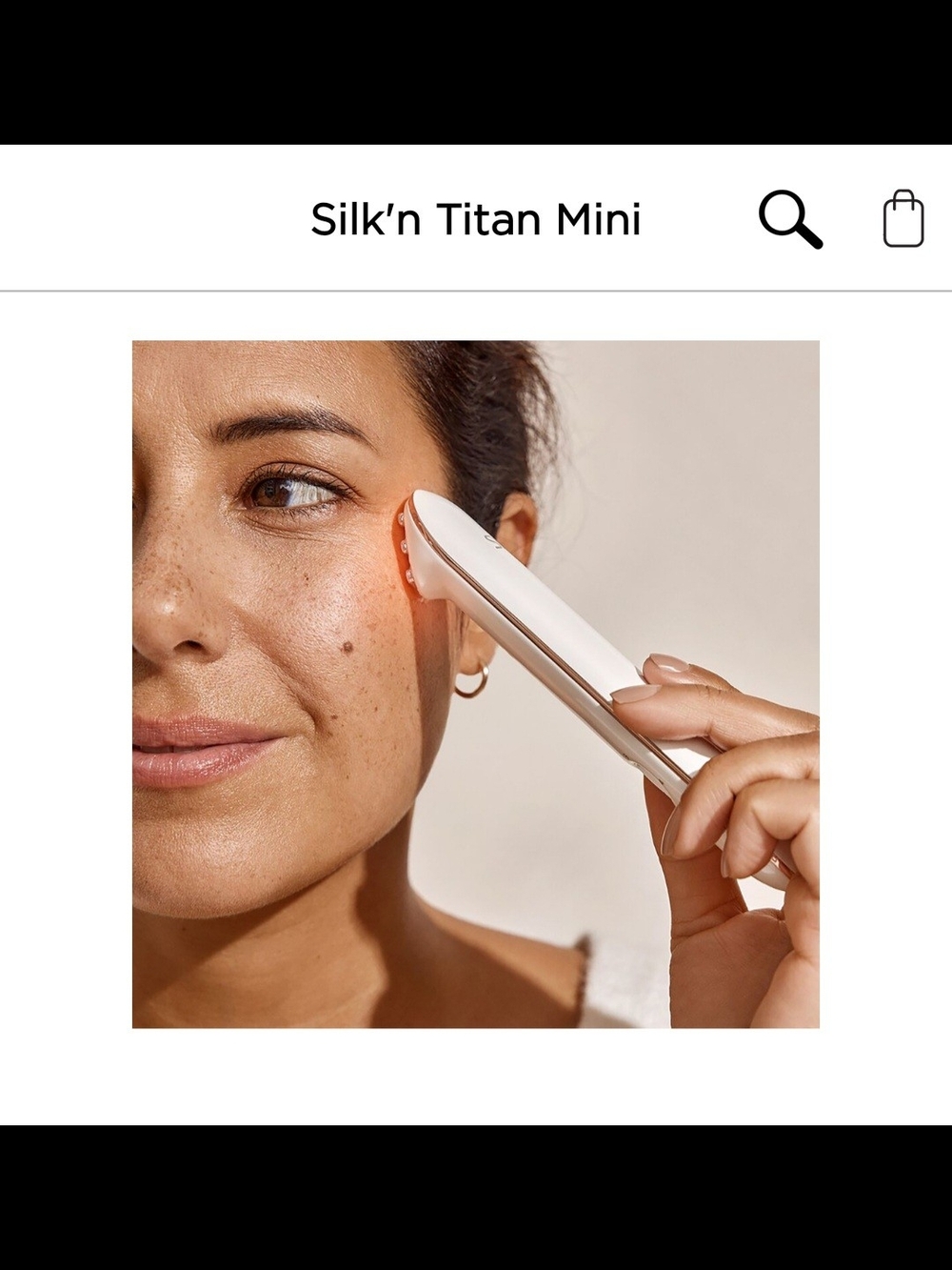 Silk'N Titan Mini Facial Device for Women